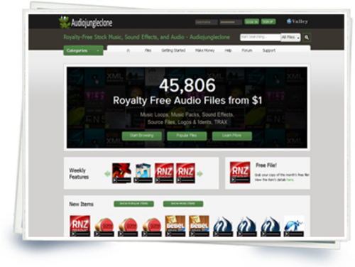 Product picture AUDIOJUNGLE CLONE - ONLY  $19,99/mo